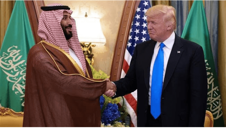 Bin Salman dan Donald Trump