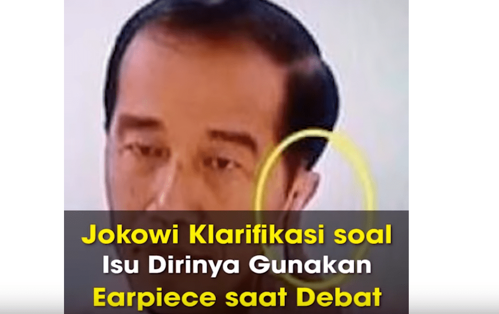 Satire Pedas Netizen, Alat-alat Rahasia Super Canggih Jokowi 'Earpiece dan Pulpen Ajaib'