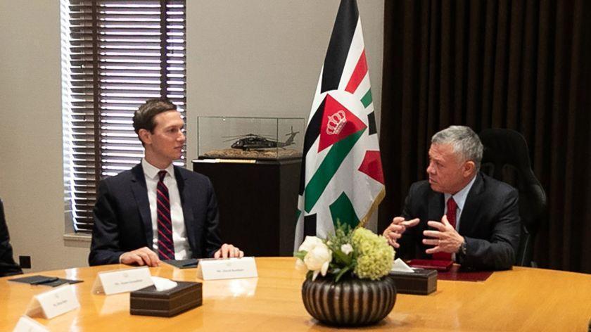 Pertemuan Kushner dan Raja Yordania