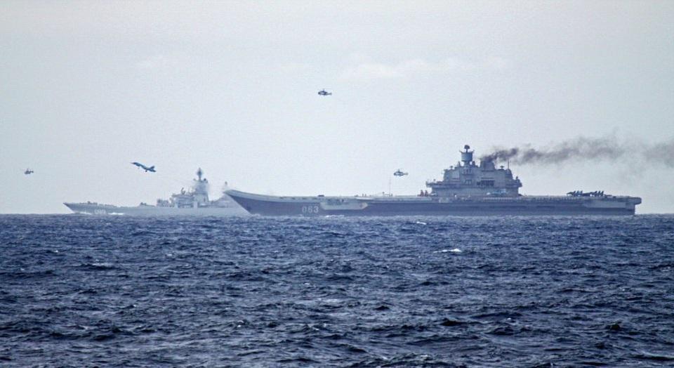 Angkatan Laut Rusia Lacak Kapal Perang AS di Laut Hitam