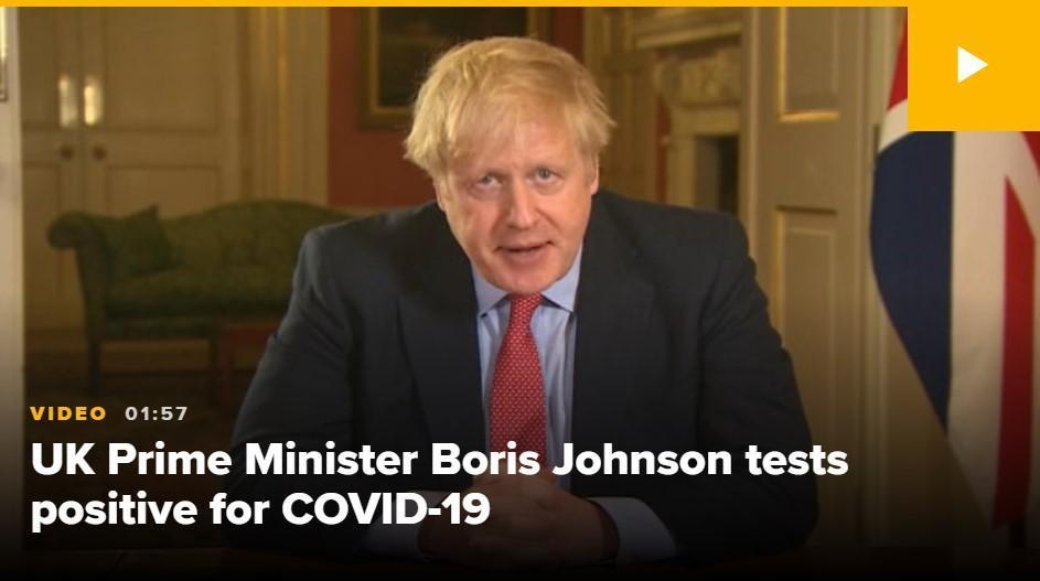 PM Inggris Boris Johnson Positif Corona