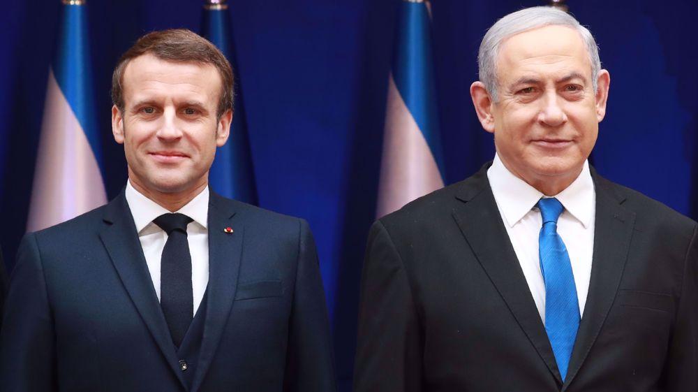 Macron Minta Netanyahu Hentikan Rencana Aneksasi Tepi Barat