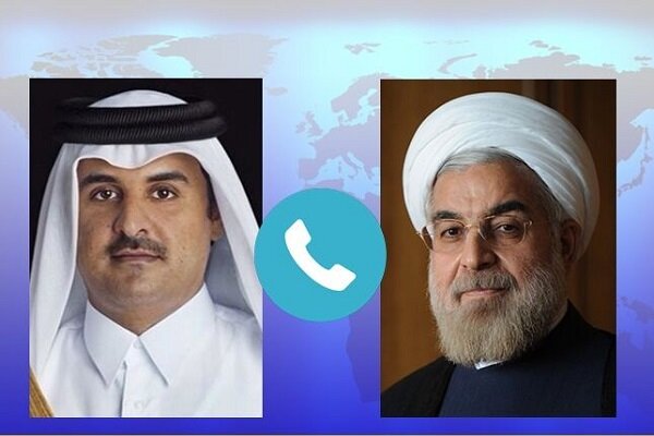 Rouhani ke Emir Qatar: Zionis Biang Kerok Ketidakstabilan Kawasan
