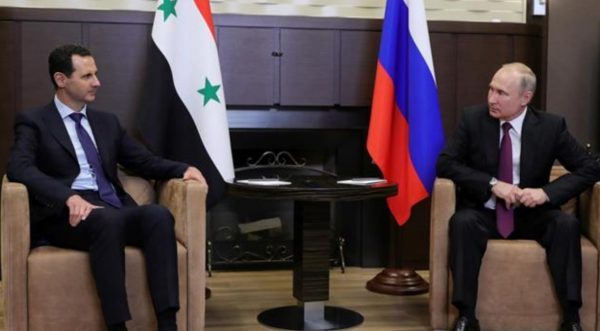 Assad ke Putin: Suriah Dukung Rusia Lawan Eskalasi Barat