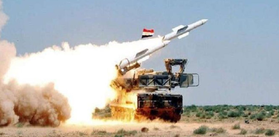 Pertahanan Rudal Suriah Tembak Jatuh Rudal-rudal Israel