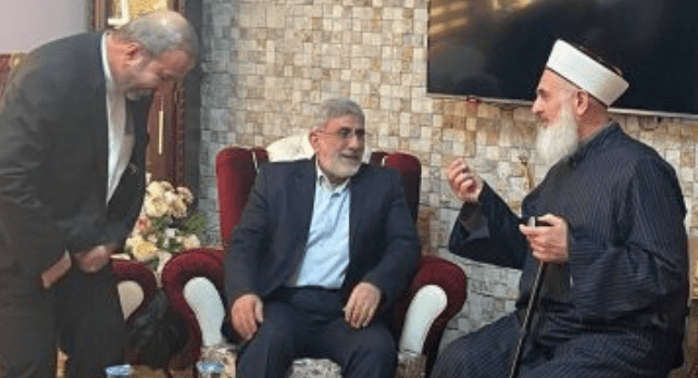 Komandan Pasukan Quds Iran Temui Mufti Agung Irak